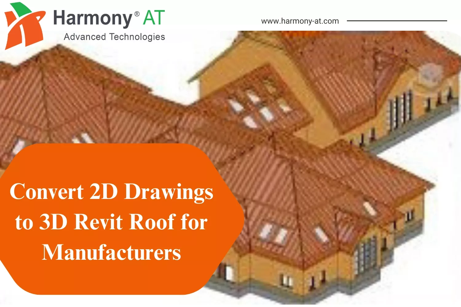 3D Revit roof