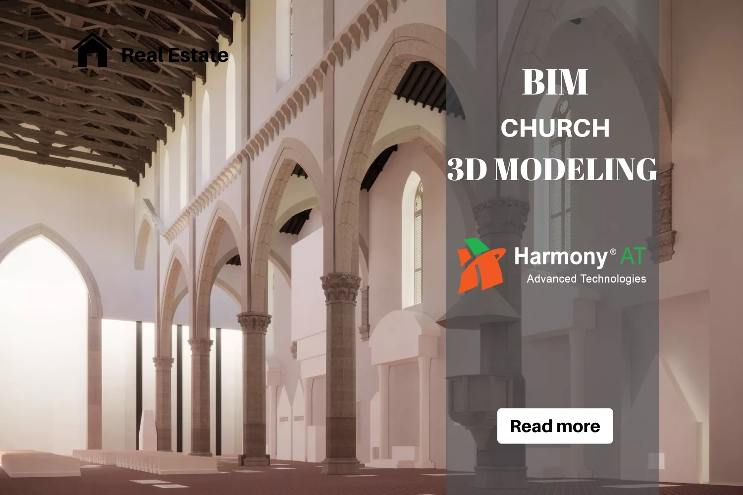 3d bim church modeling services