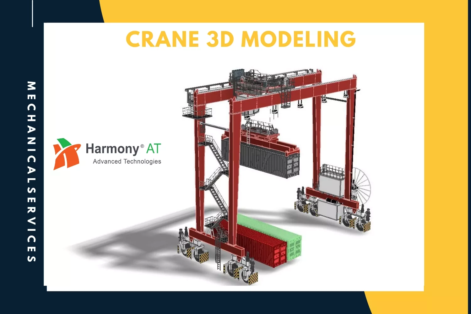 crane 3d modeling
