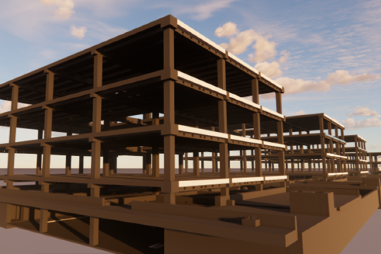 3D BIM architectural modeling 