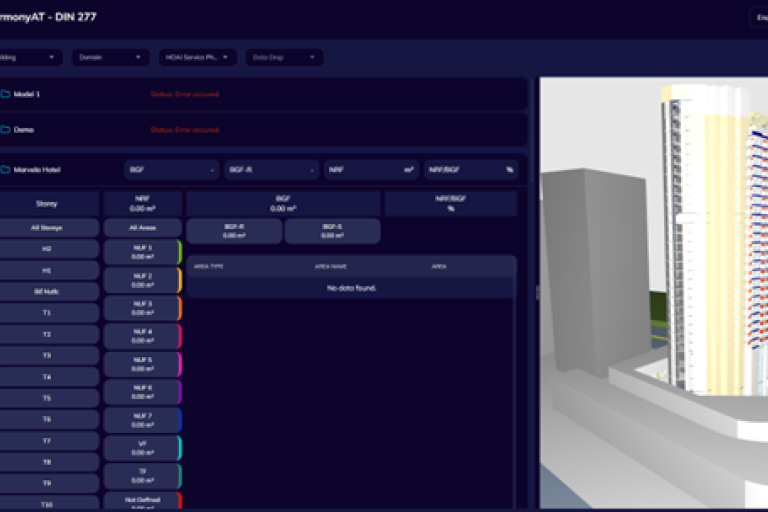 Bim web app development Harmony AT