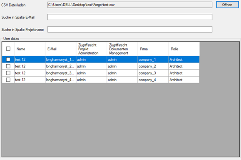 BIM360 Management App