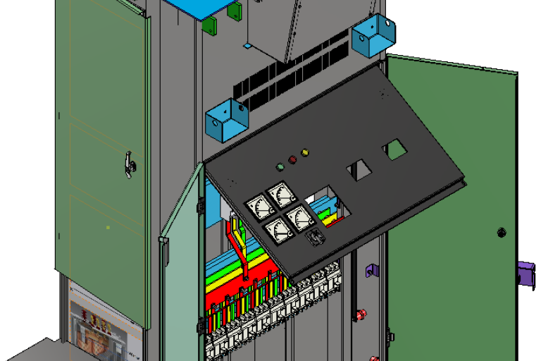 3D model for substation