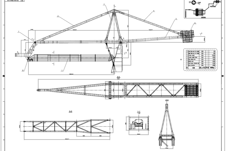 Coal Crane drawing