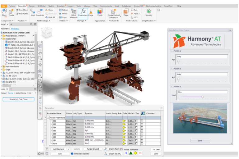 3D model Coal Crane