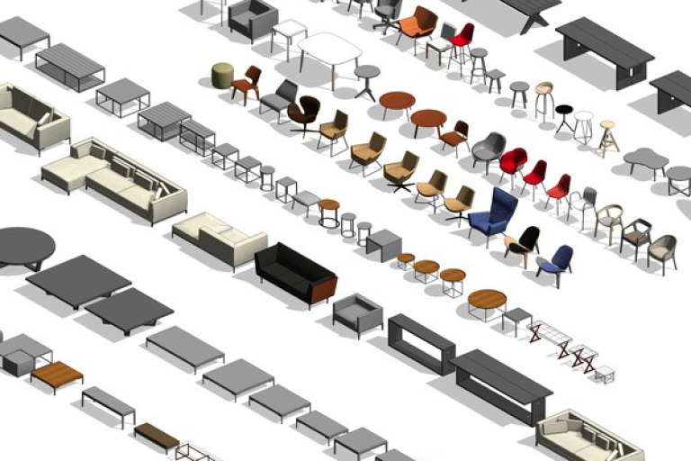 Revit furniture