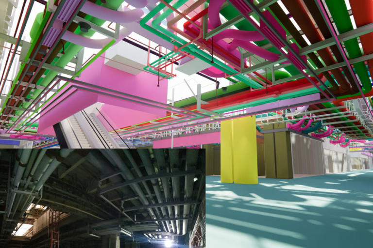 MEP modeling services for renovation