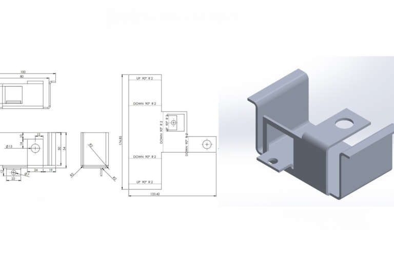 Sheet metal 3D model