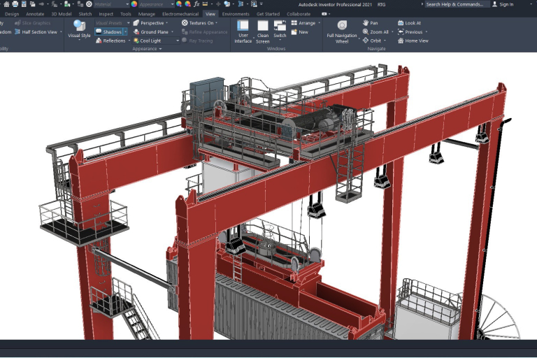 crane 3d model