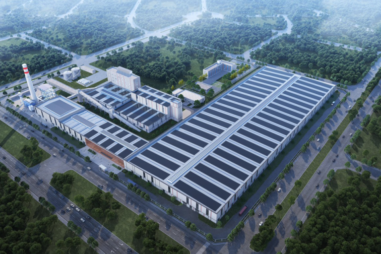 3D BIM Model for Glass Manufacturing Plant