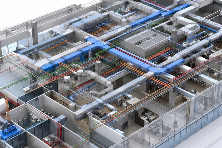 HVAC BIM modeling